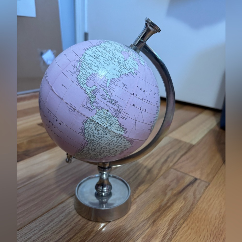 Pink globe